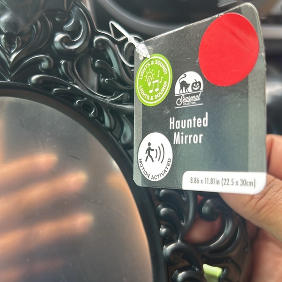 Ghost Mirror- Dollar Tree - Picture 2 of 4